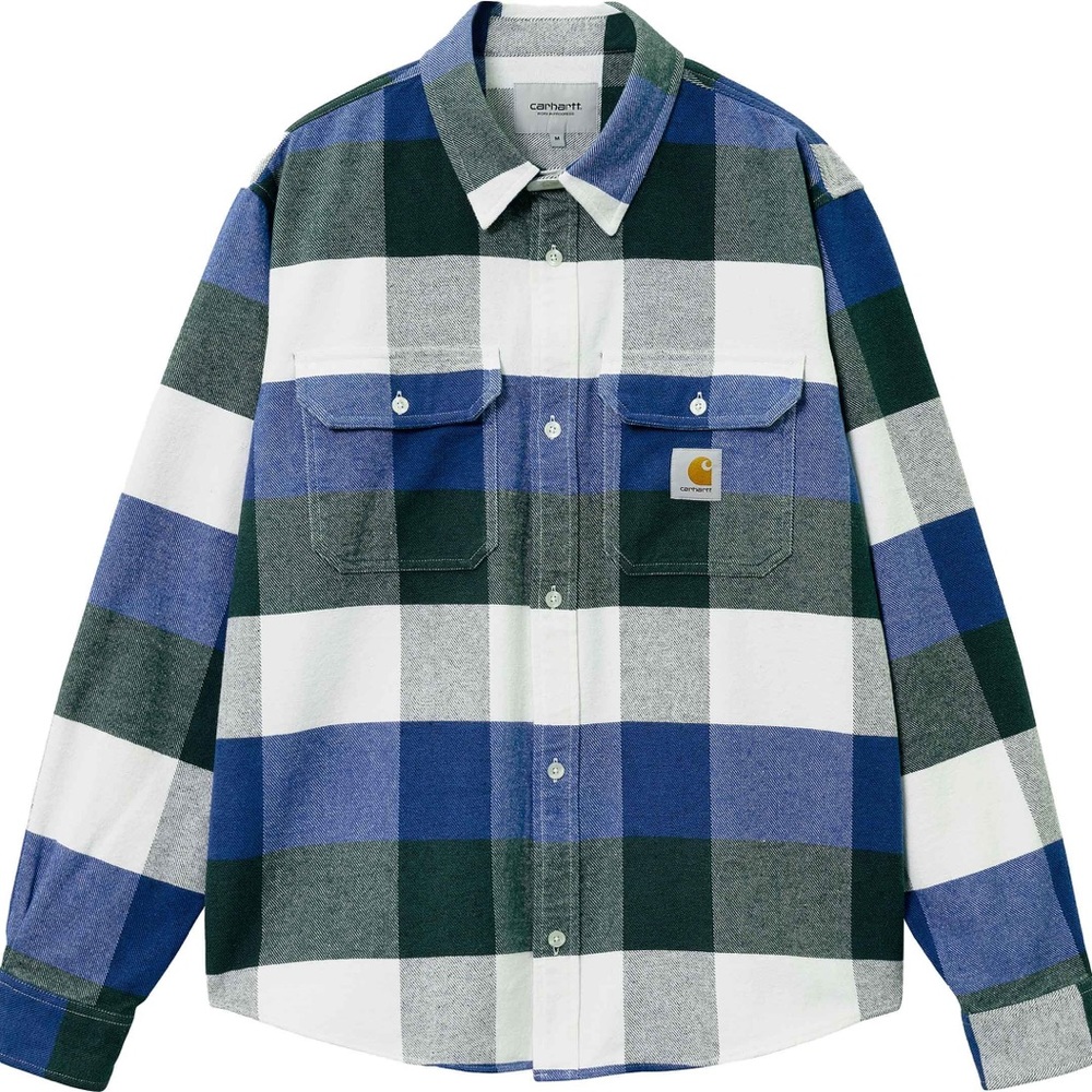Carhartt Lyman Check Flannel Shirt/Shacket, NWT